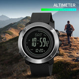 SKMEI Altimeter Barometer Thermometer Altitude Men Digital Watches Sports Clock Climbing Hiking Wristwatch Montre Homme 1418 - [variant_title] | TrekBite